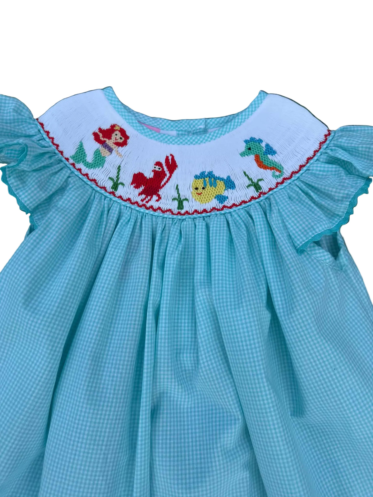 Under The Sea Hand Smocked Dress