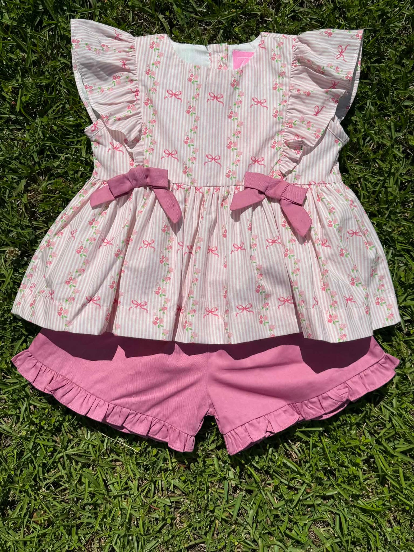 Pink Bow Set