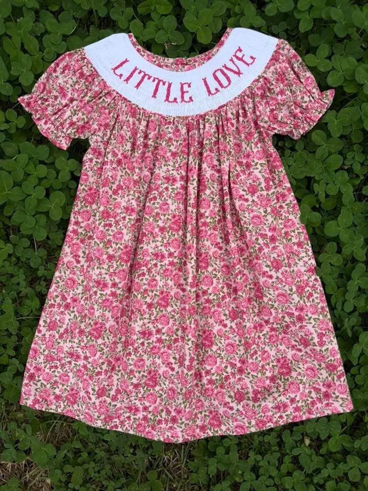 Little Love Hand Smocked Dress
