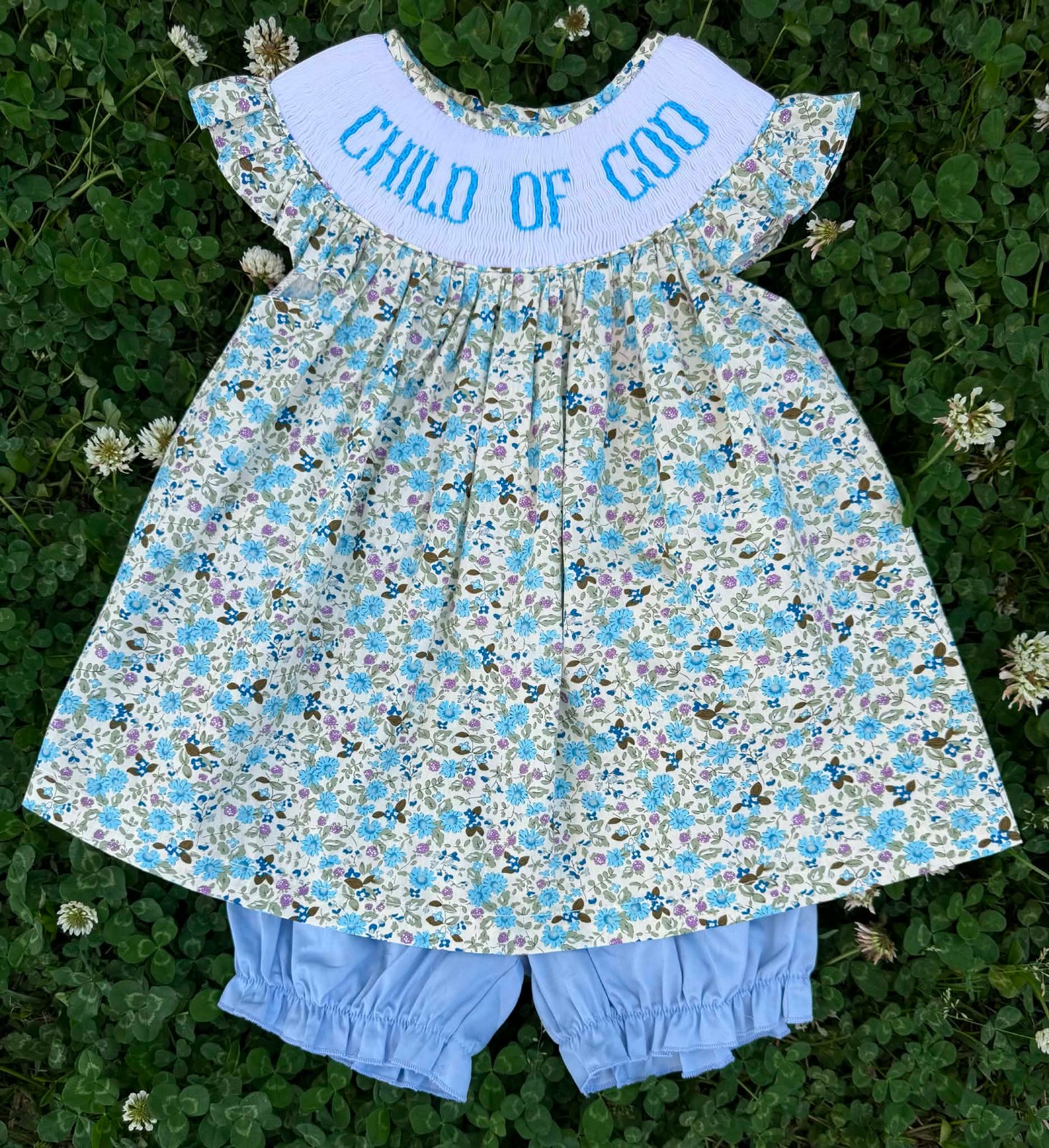 Child of God Hand Smocked Set
