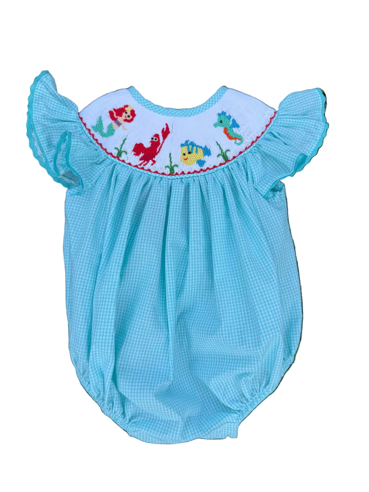 Under The Sea Hand Smocked Bubble
