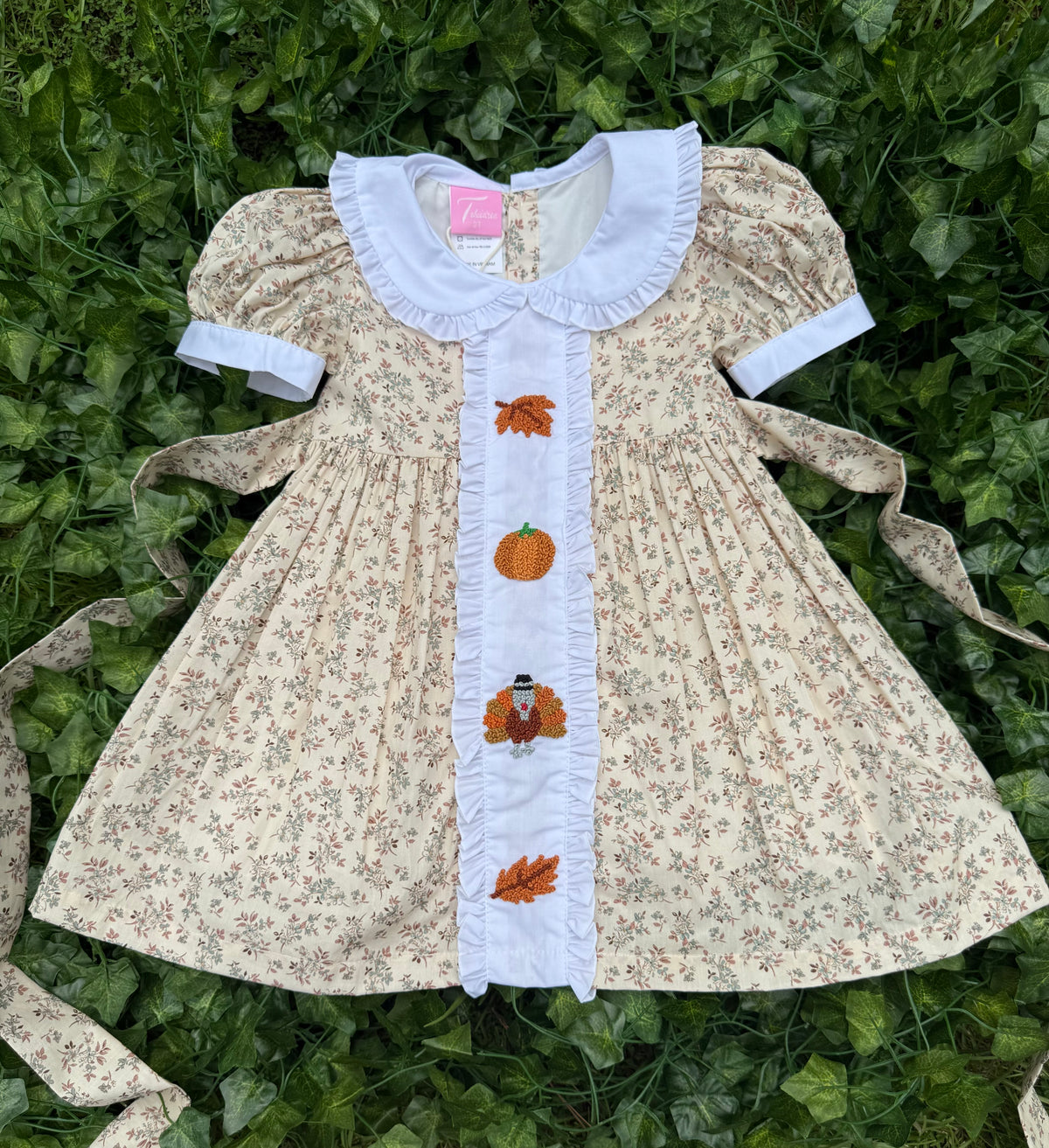 Fall Hand Smocked Dress