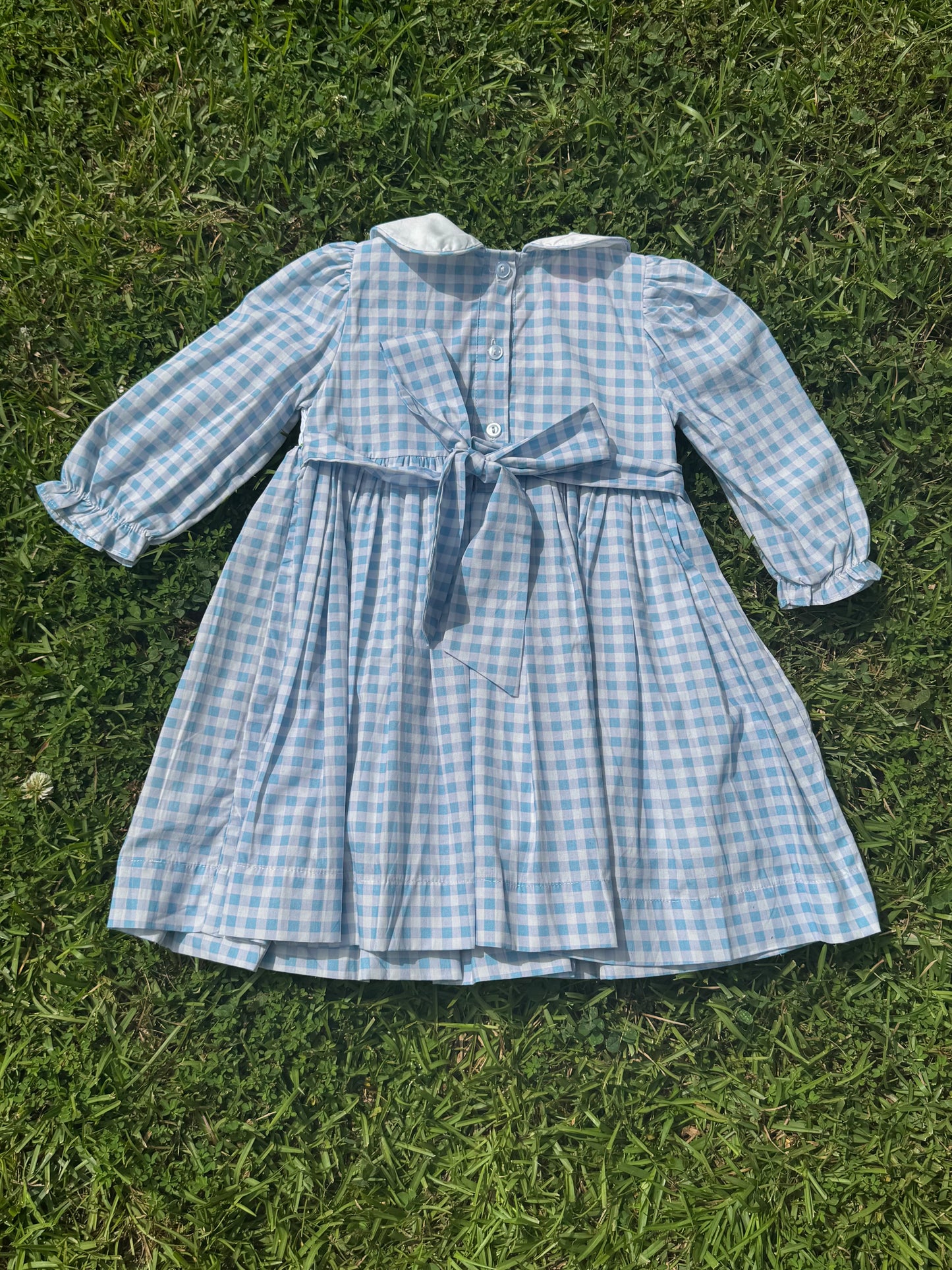 Cinderella Hand-Smocked Dress
