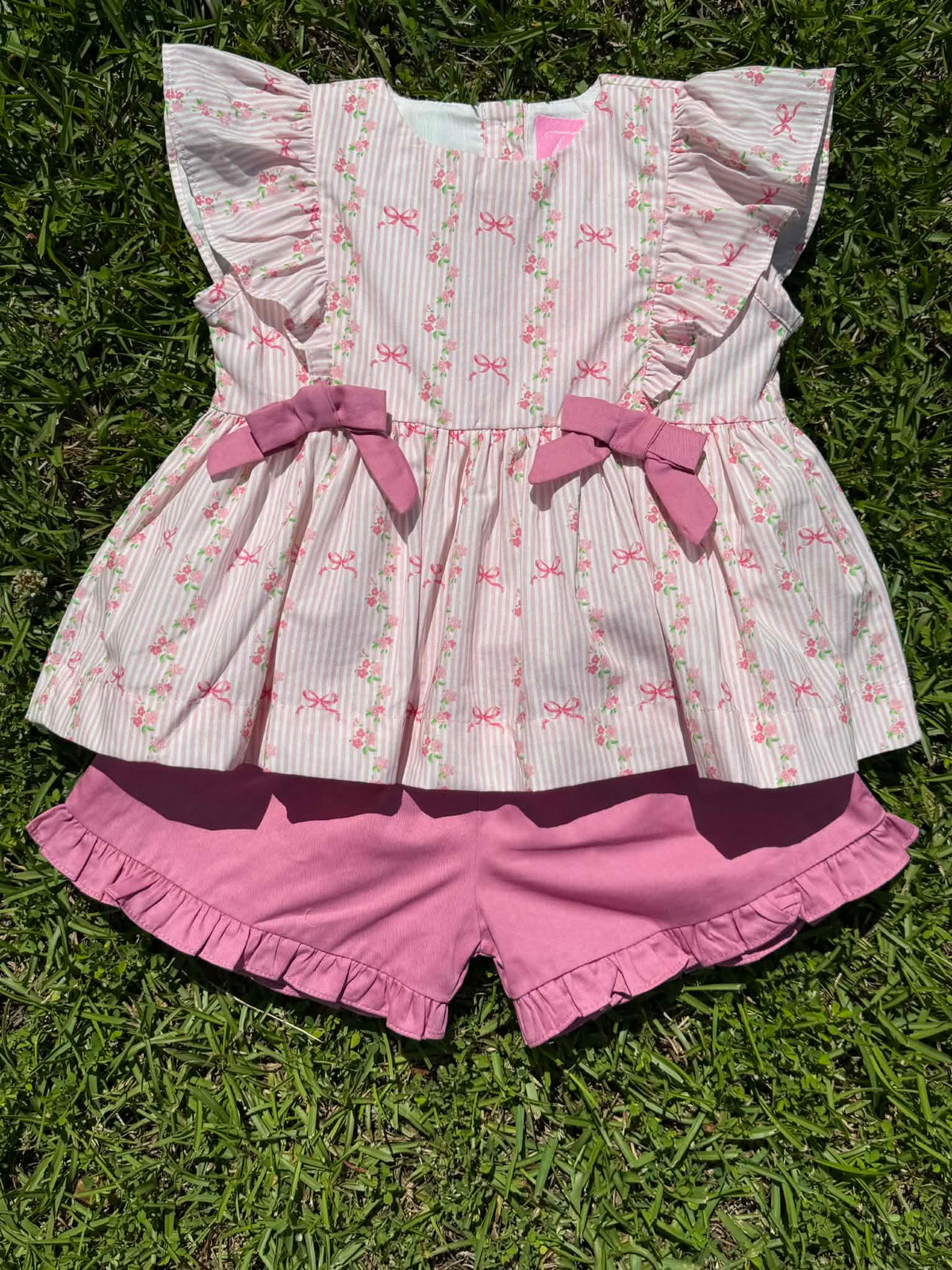 Pink Bow Set