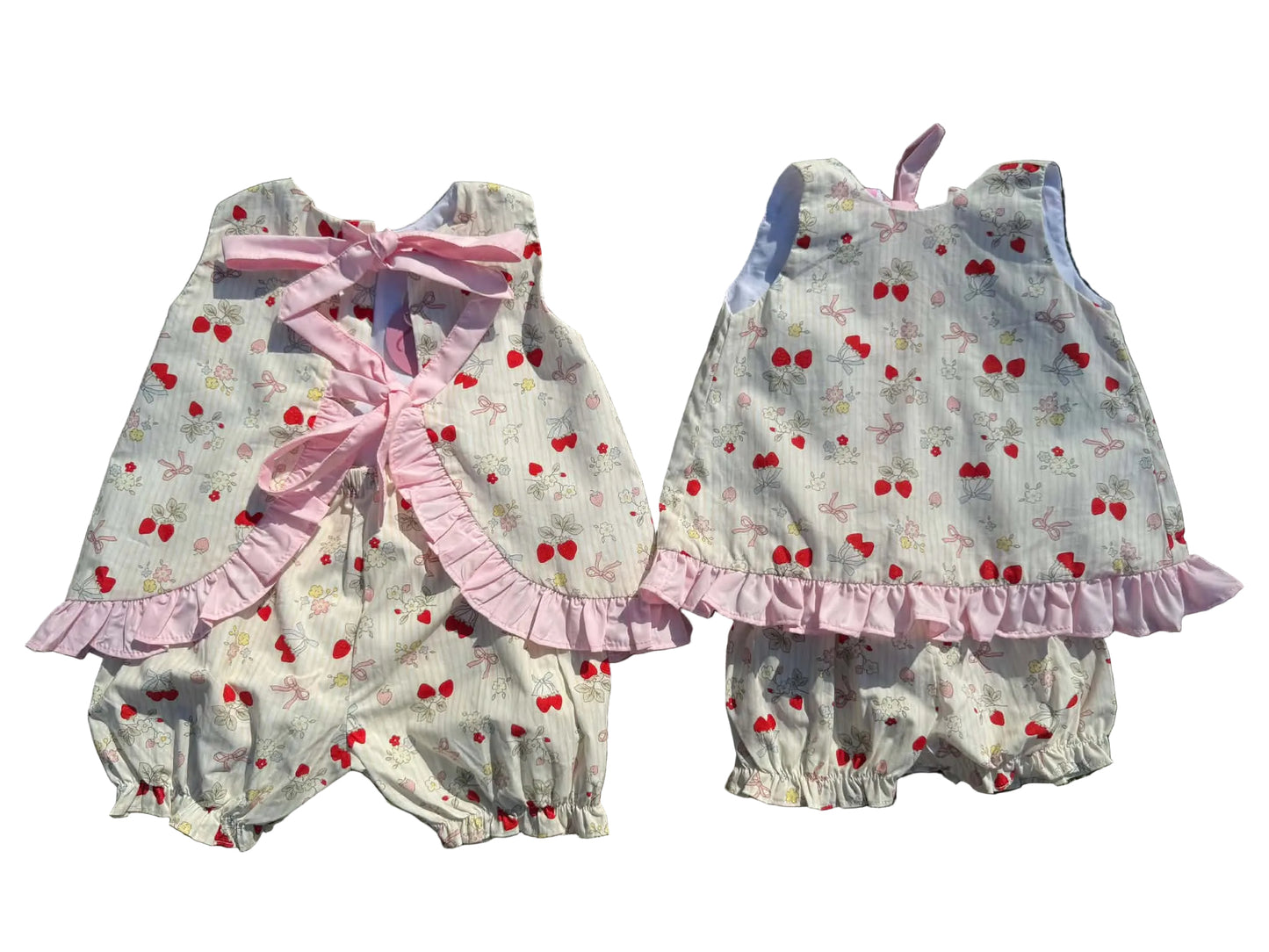 Strawberry Bloomer Set