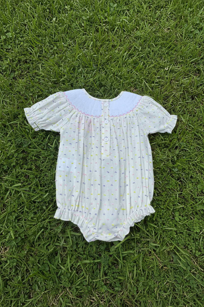 Sweet One Hand-Smocked Bubble