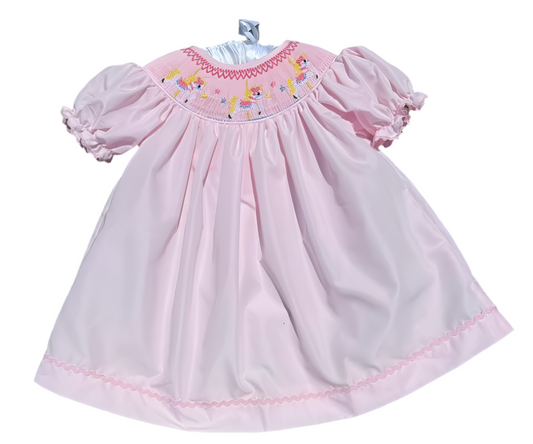 Carousel Smocked Dress