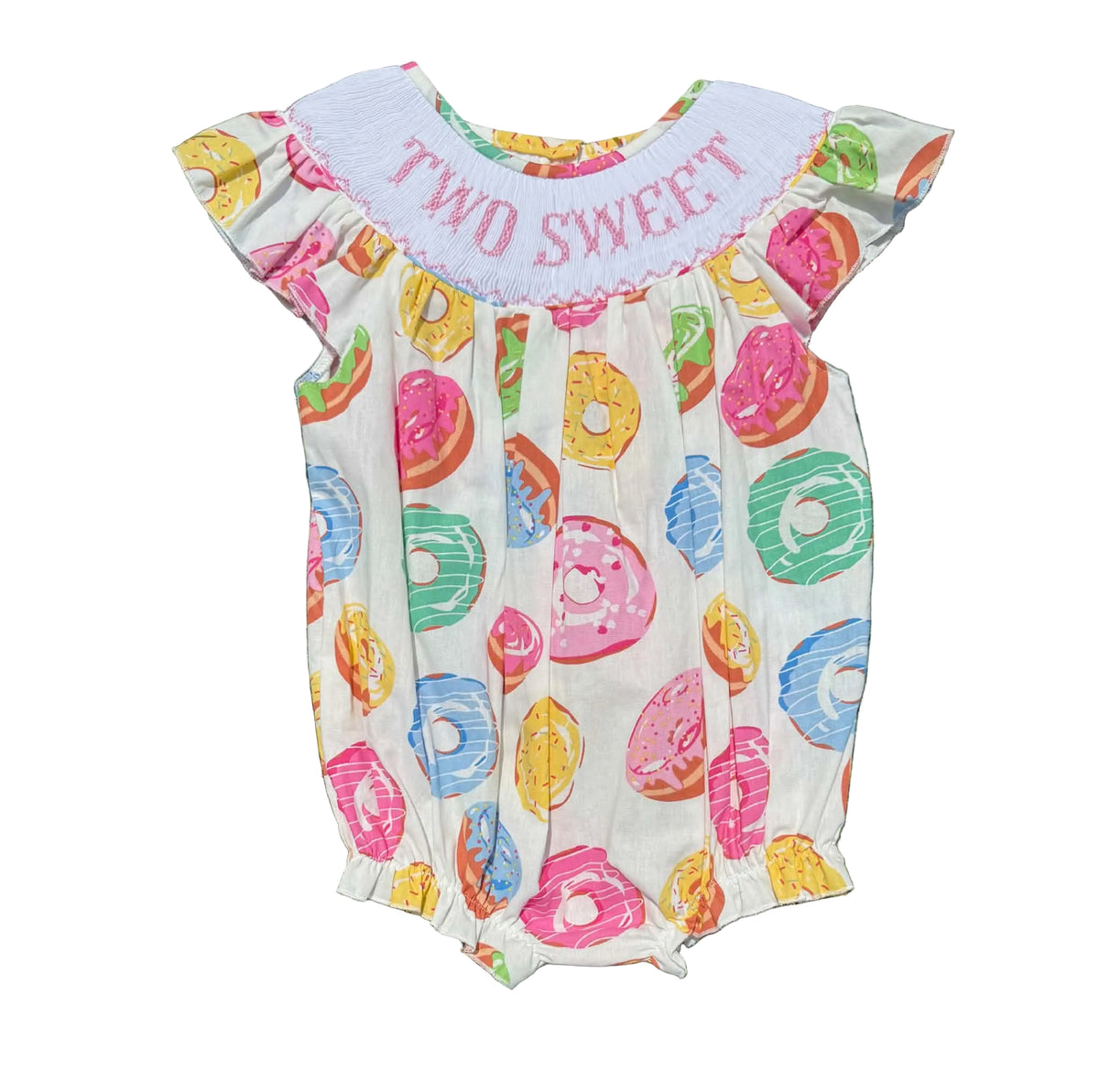 Two Sweet Hand Smocked Bubble