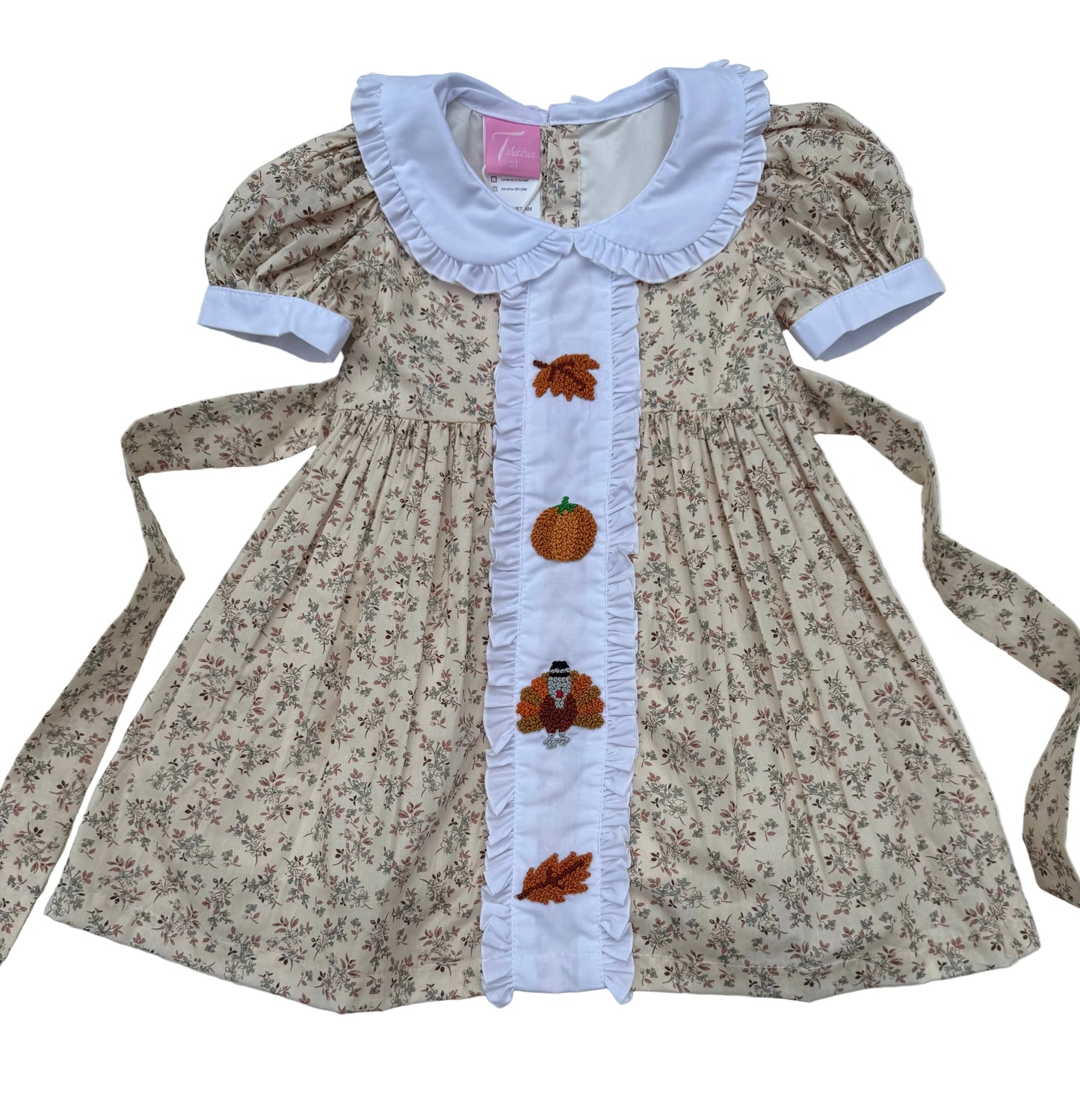 Fall Hand Smocked Dress
