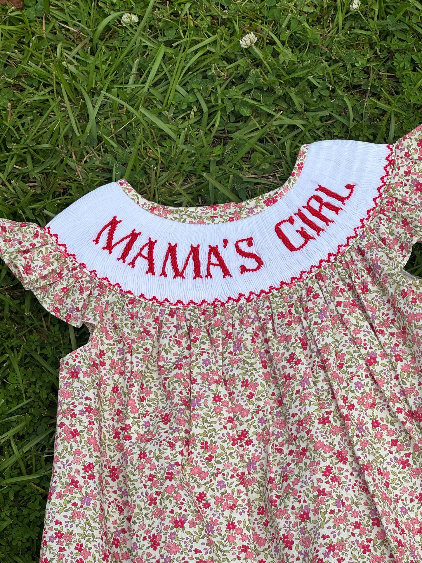 Mama’s Girl Hand-Smocked Dress