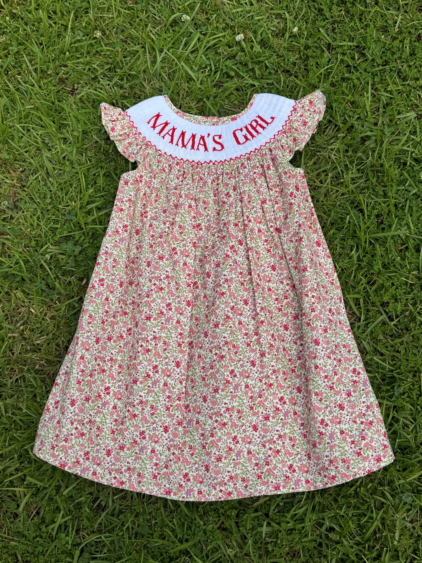 Mama’s Girl Hand-Smocked Dress