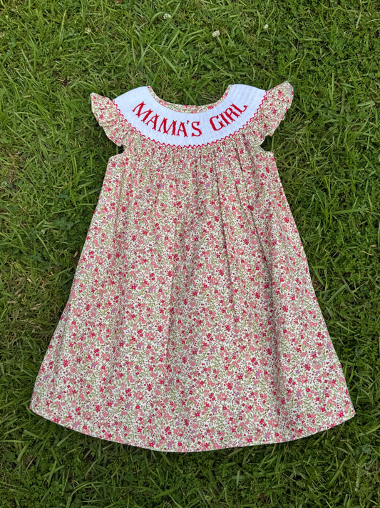 Mama’s Girl Hand-Smocked Dress