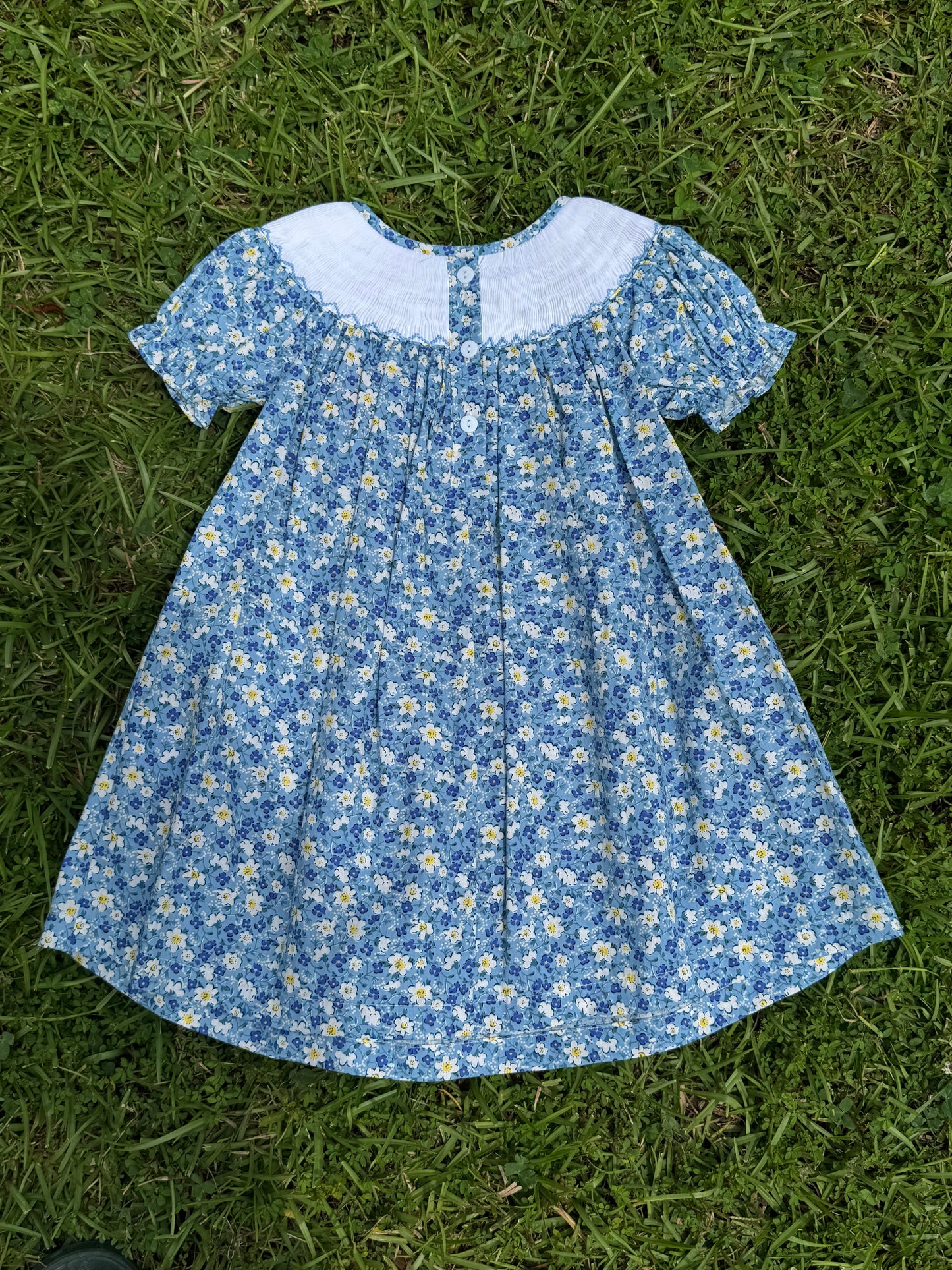 Daddy’s Girl Hand-Smocked Dress