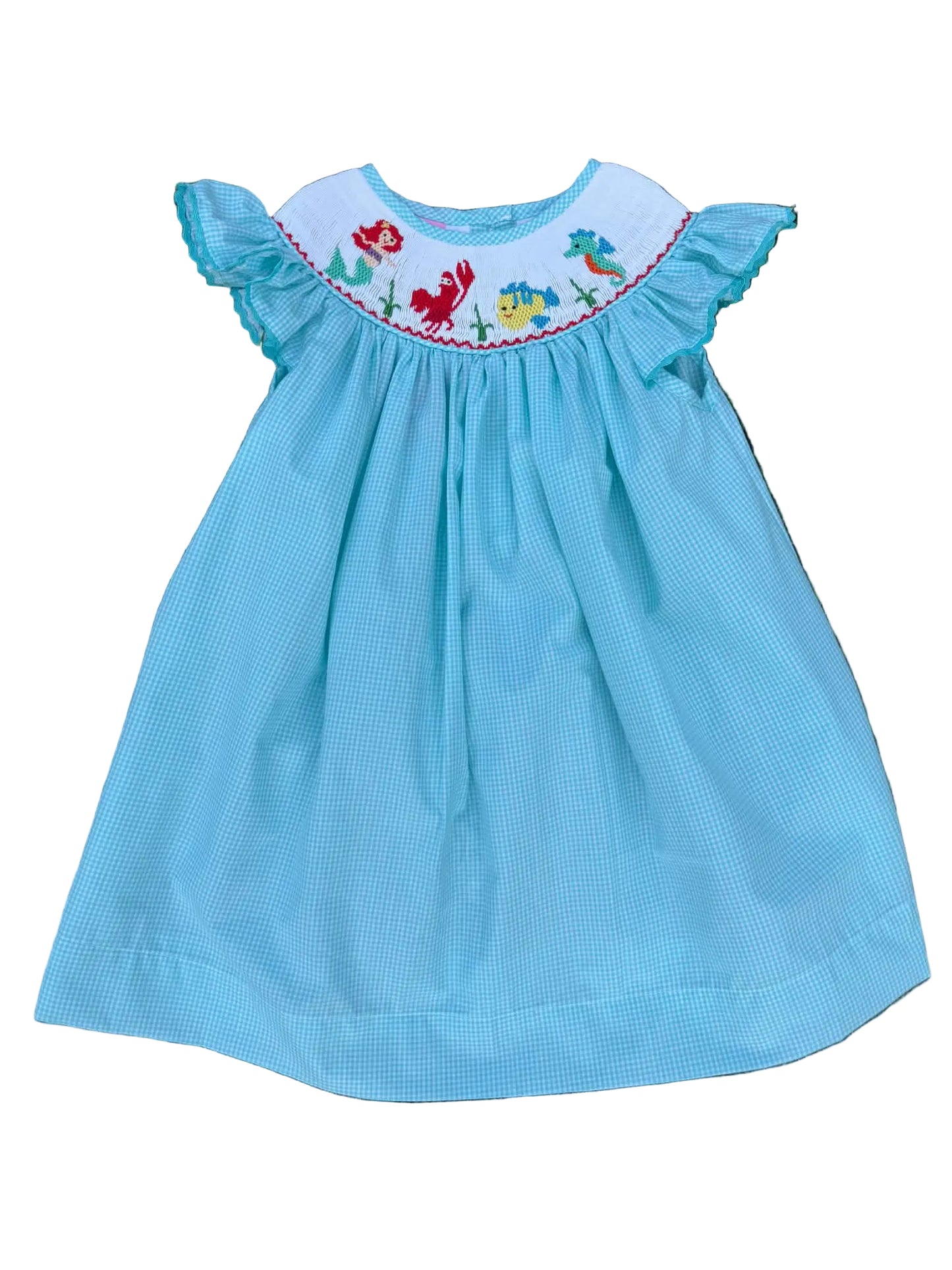 Under The Sea Hand Smocked Dress