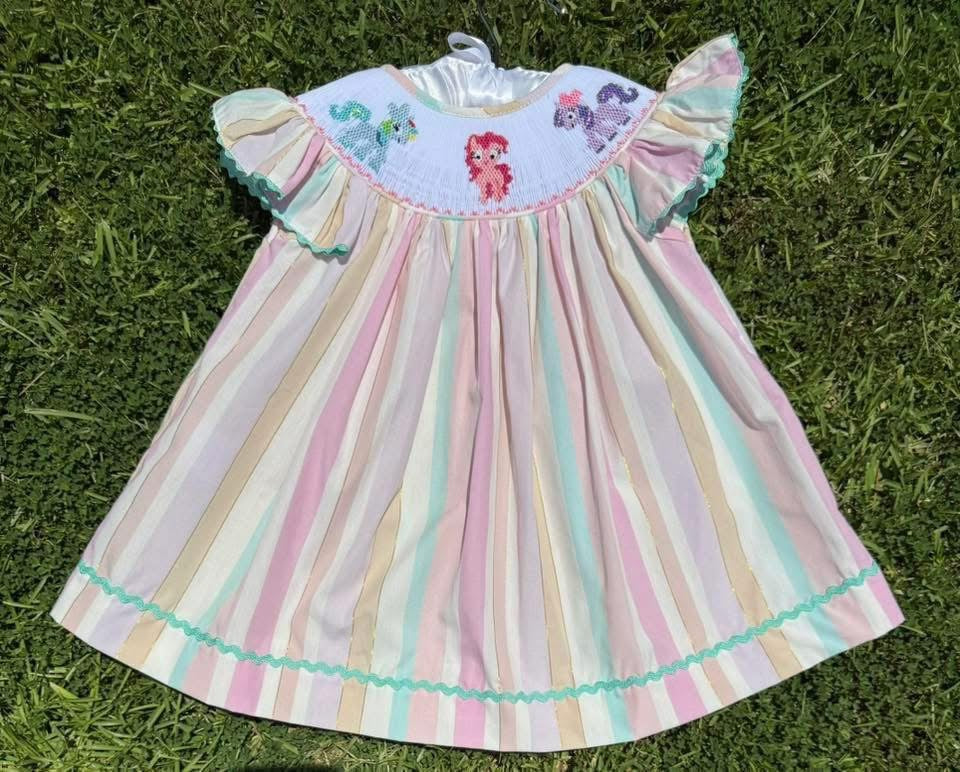 UNICORN Smocked Dress